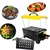 STARCAVE Electric Portable Barbeque Grill 1000W with 4 Skewers